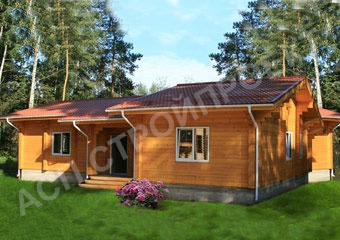 Проект деревянного дома Открытие