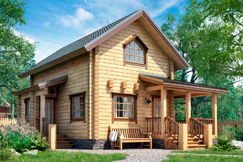 Проект деревянного дома Демидоff