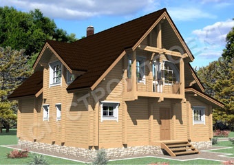 Проект деревянного дома Гемера