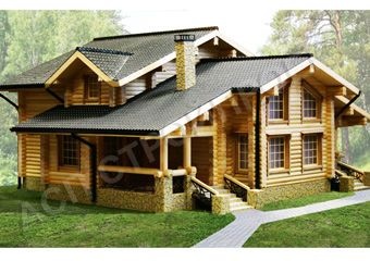 Проект деревянного дома Завидово